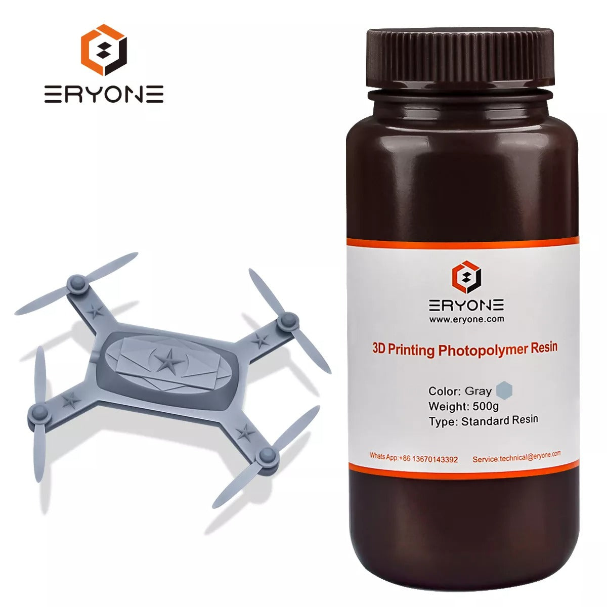 Resine Eryone Gris 500gr